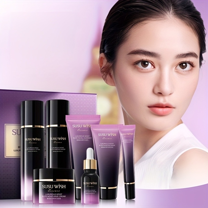 Luxury Skincare Mask - Lüks ve Zarif Dokuz Parçalı Nemlendirici