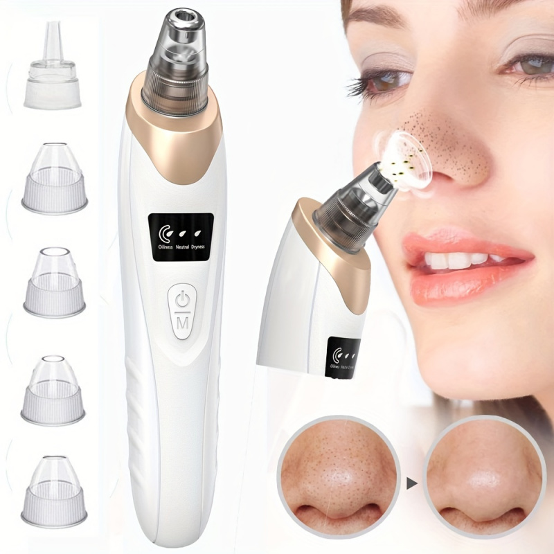 Luxury Skincare Acne - Siyah Nokta Giderici Gözenek Vakum-5 Emme