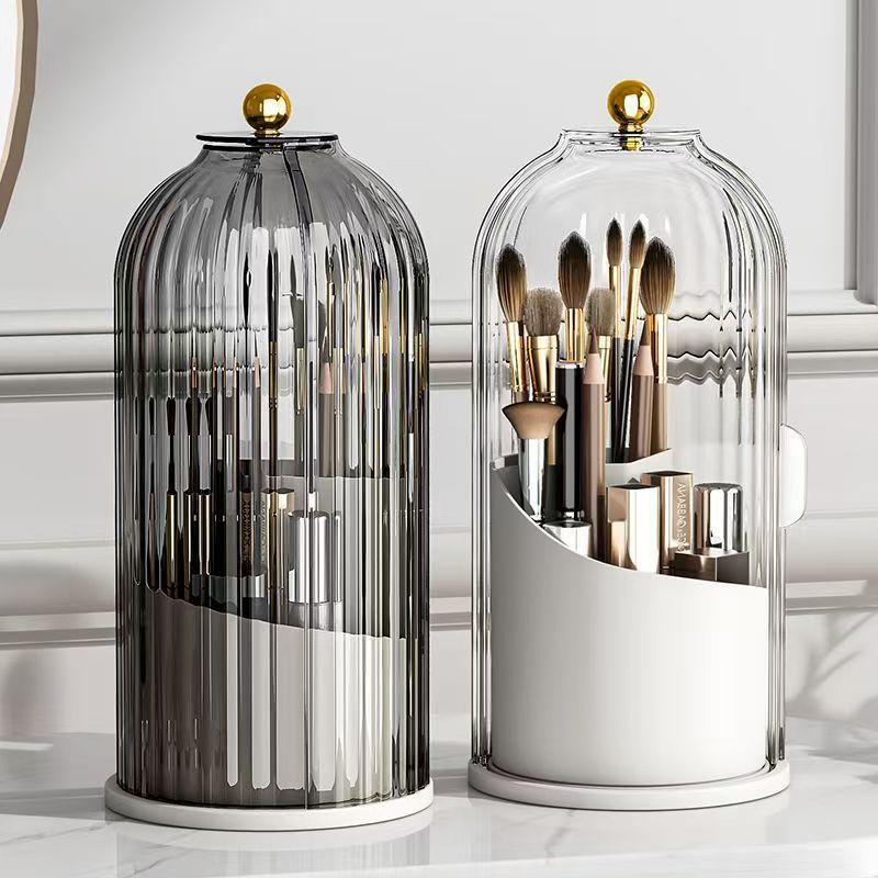 Luxury Skincare And Makeup Brands - 360 ° Dönen Makyaj Fırça Tutucu