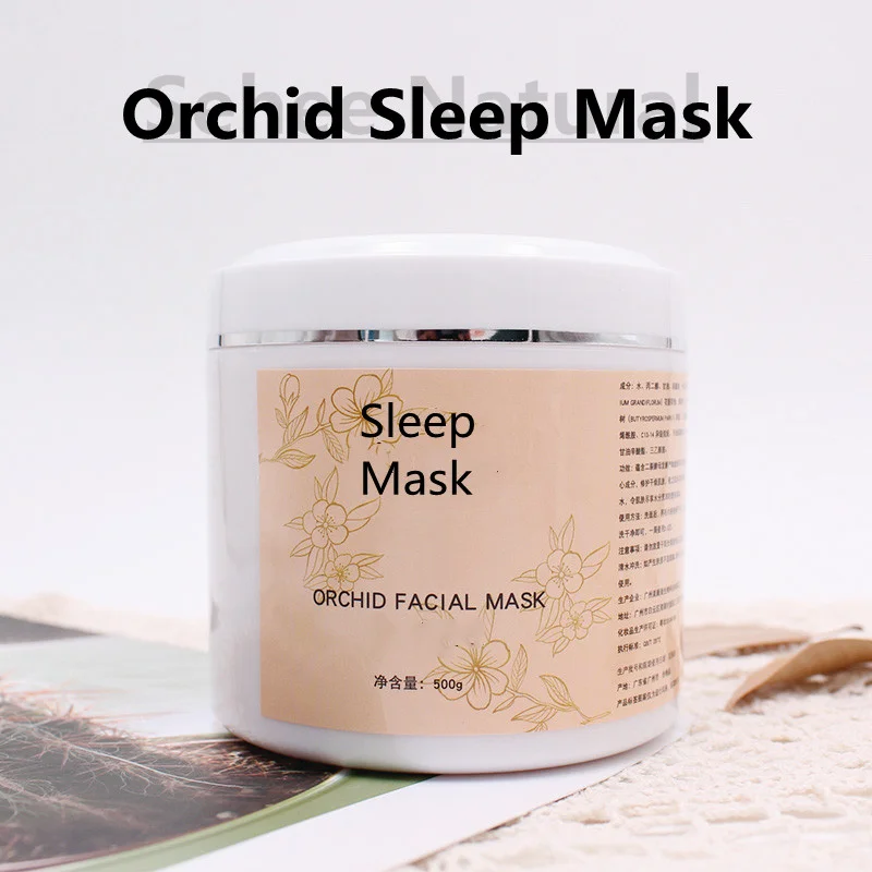 Luxury Skincare Mask - Nem İkmal Lüks Orkide Uyku Yüz