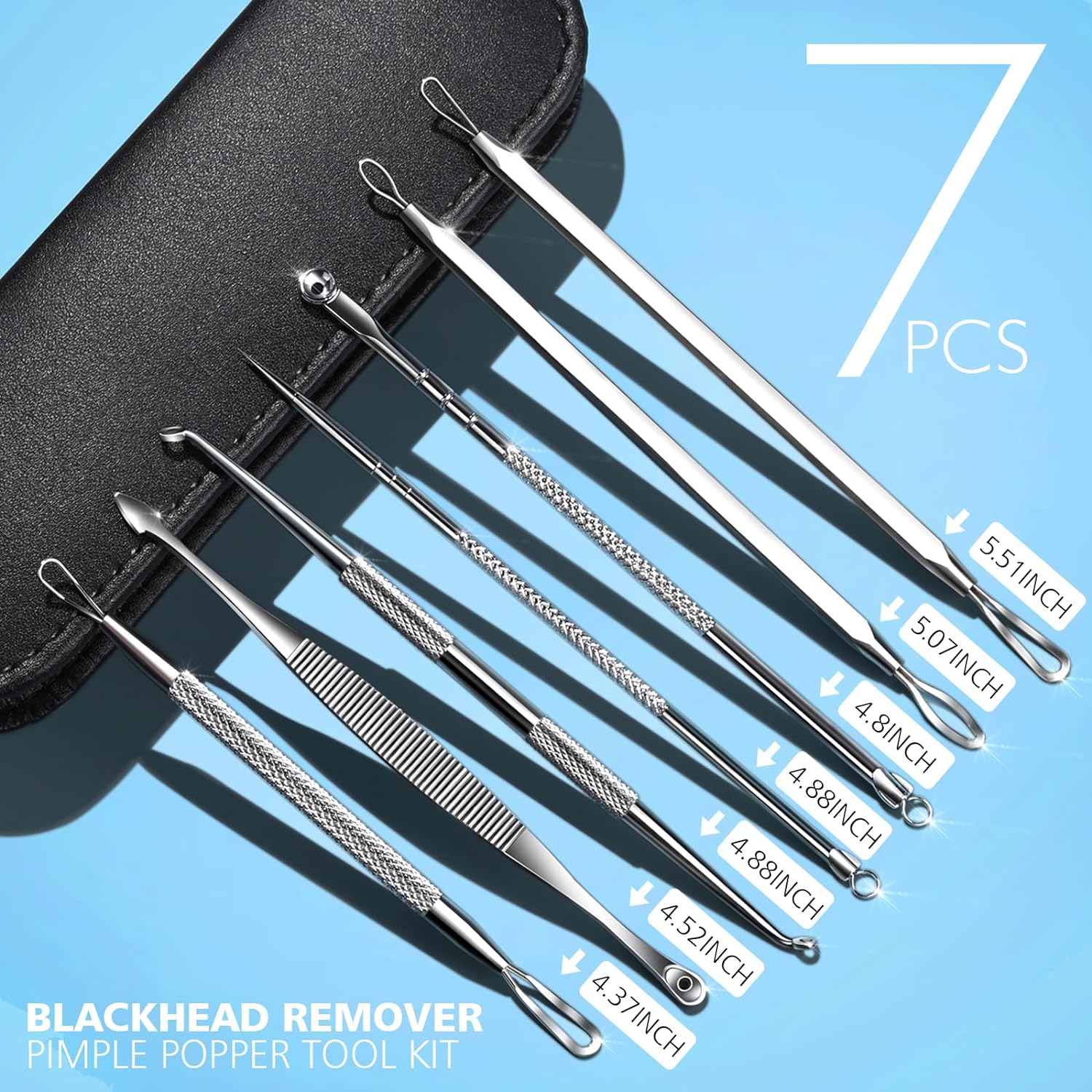 7 adet Siyah Nokta Remover Kit - Luxury Skincare Acne incelemesi ve fiyatı