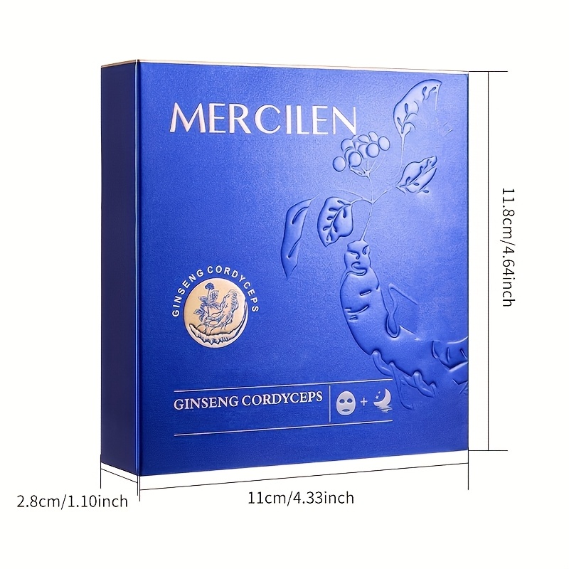 MERCILEN Ginseng Cordyceps Kol - Luxury Skincare Mask incelemesi ve fiyatı