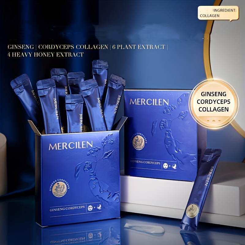MERCILEN Ginseng Cordyceps Kol - Luxury Skincare Mask incelemesi ve fiyatı