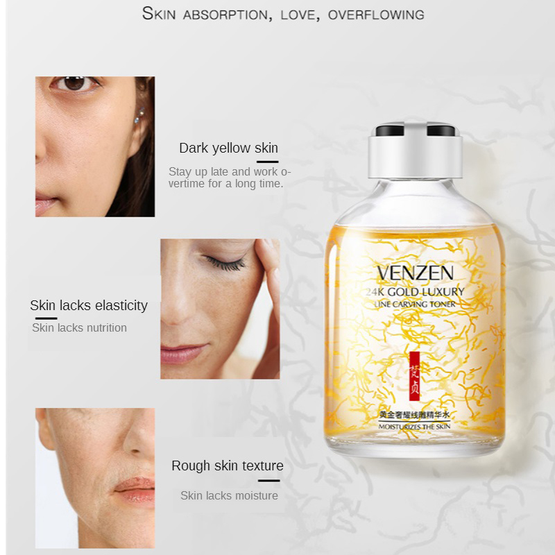 24K altın lüks çizgi oyma Tone - Luxury Skincare Acne incelemesi ve fiyatı