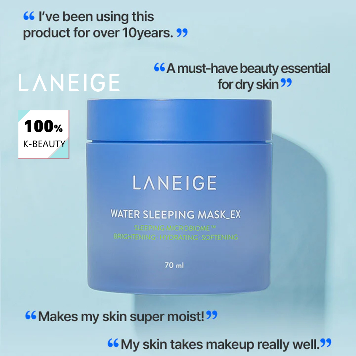LANEIGE Su Uyku Maskesi 70ml,  - Luxury Skincare Mask incelemesi ve fiyatı